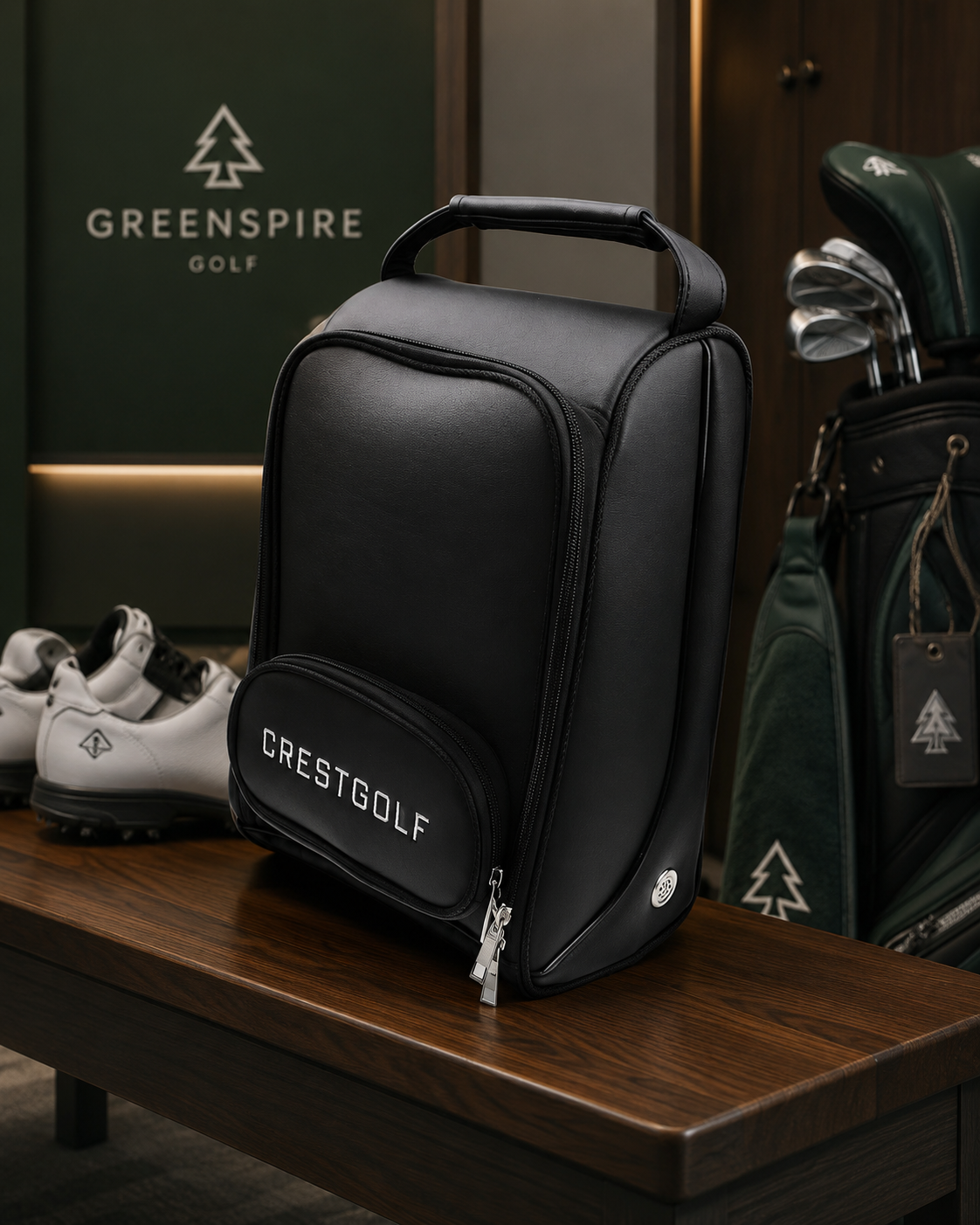 GreenSpire Essentials Golf Shoe Bag