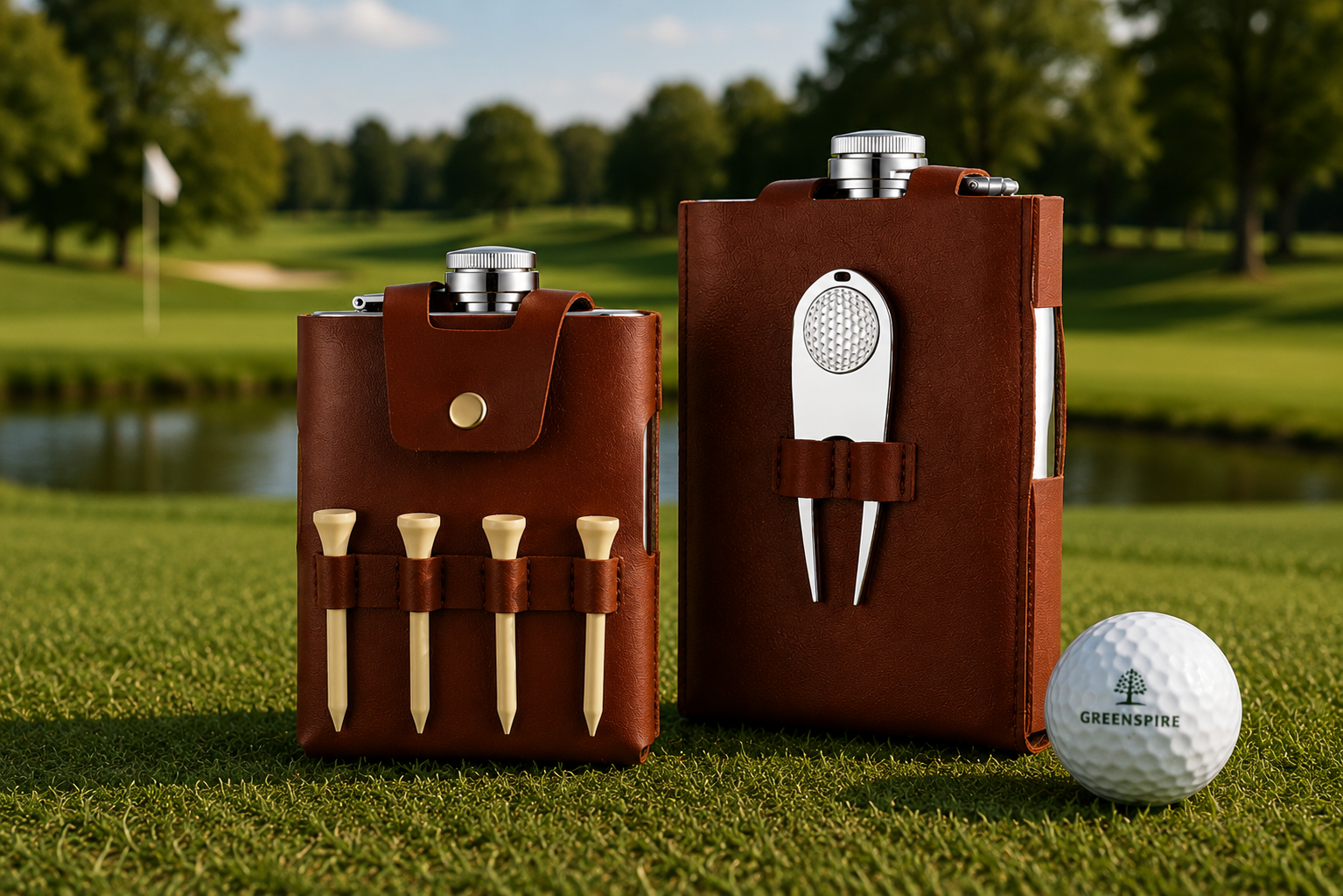 GreenSpire Heritage Flask Set
