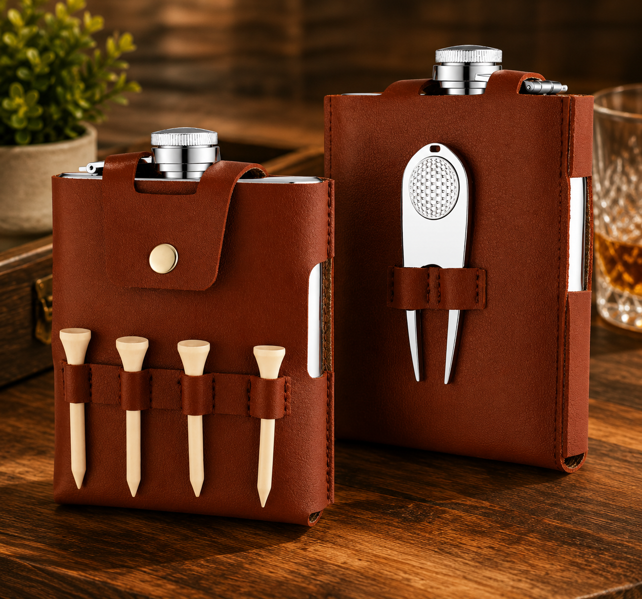 GreenSpire Heritage Flask Set